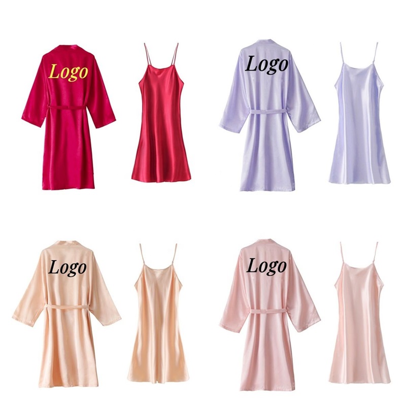 Jubah wanita satin mewah-id
