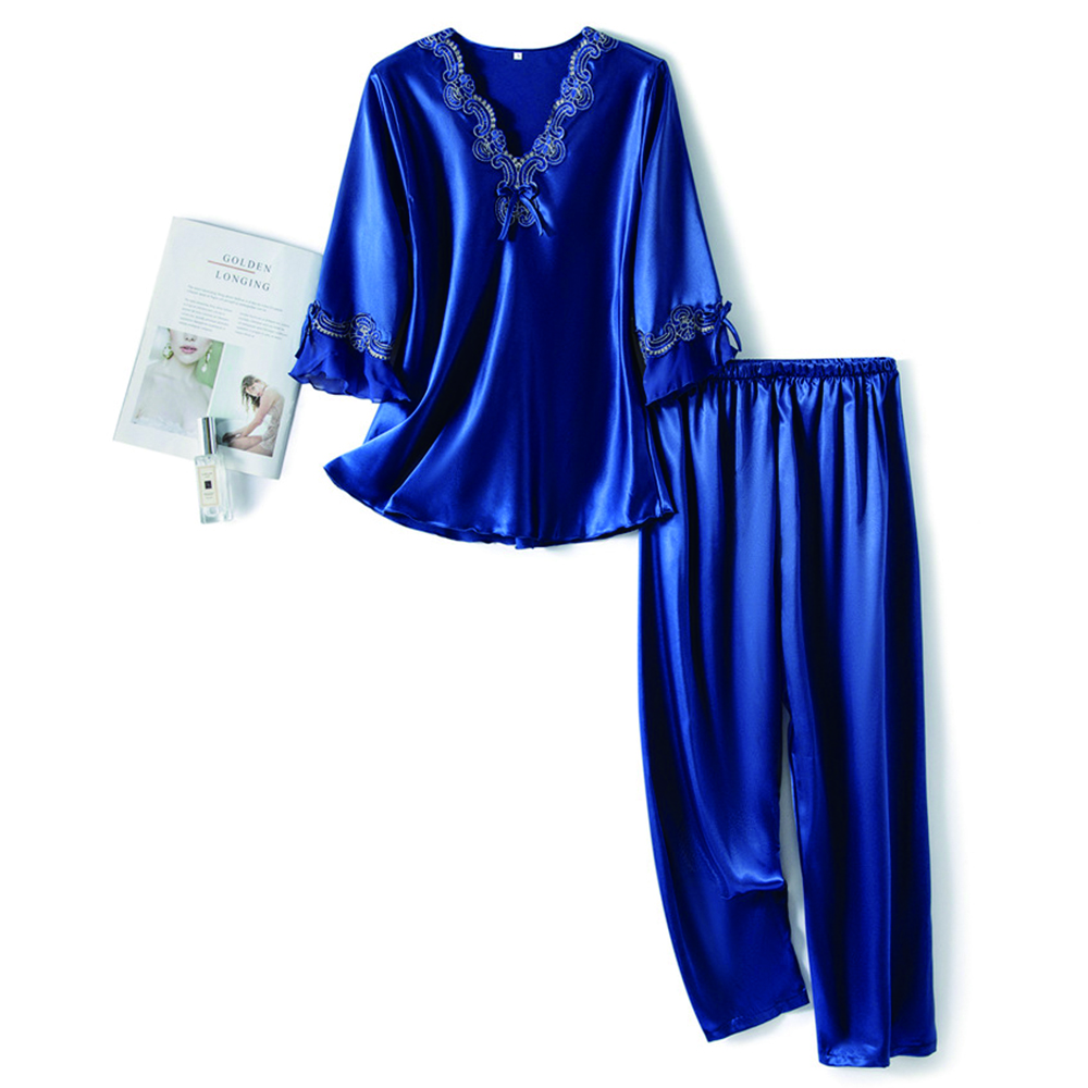 Set piyama satin wanita