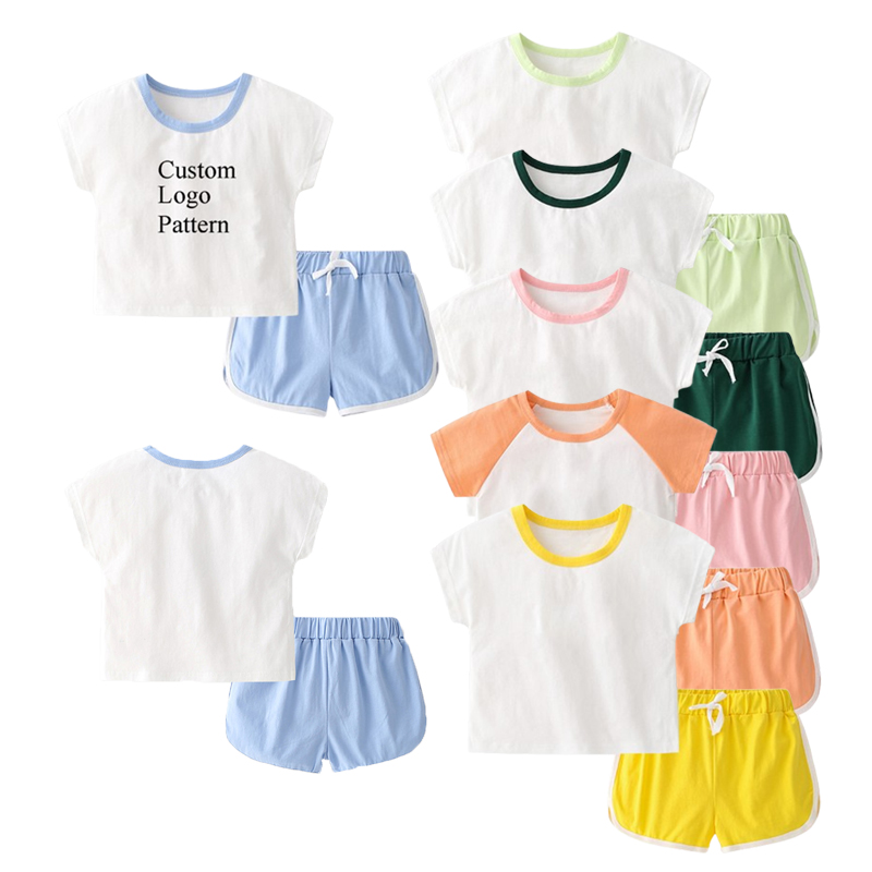 Kustom Kustom Cotton Spandex Boy Balita Set Pakaian
