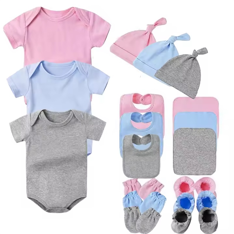Baby onesie katun sisir kustom